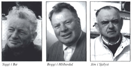 Mynd:Siggi í Bæ, Beggi í Hlíðardal og Jón í Sjólyst.png
