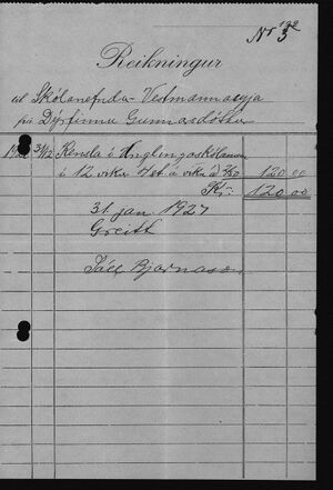 Unglingaskólinn Reikningar 1926 - 1927 (8).jpg