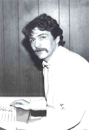 Finnur Sigurgeirsson framkvæmdastjóri Fiskimarkaðar SDBL. 1988.jpg
