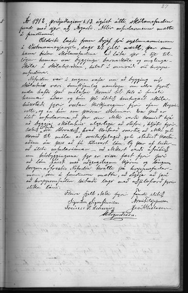 Mynd:Gjörðabók fyrir skólanefndina í Vestmannaeyja skólahéraði 1909-1932 34.jpg