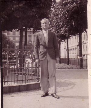 Alfreð W Þórðarsson í Kaupmannahöfn.JPG