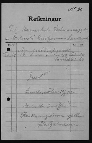 Barnaskólinn Reikningar 1926 - 1930 (81).jpg