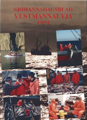 Sjómannadagsblað Vestmannaeyja 1991 Forsíða.jpg