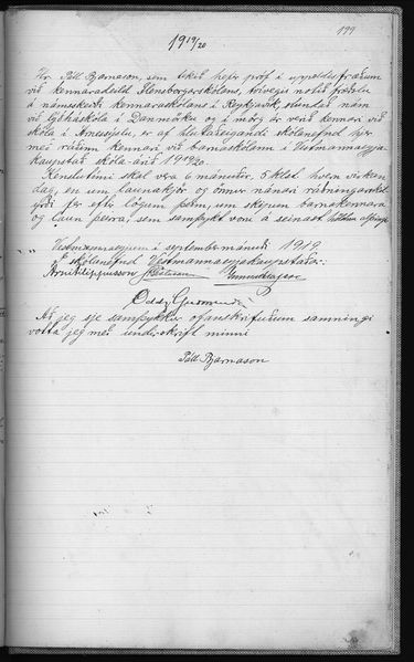 Mynd:Gjörðabók fyrir skólanefndina í Vestmannaeyja skólahéraði 1909-1932 179.jpg