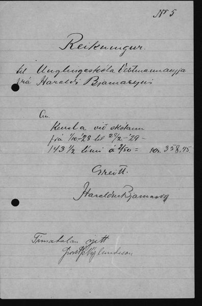 Mynd:Unglingaskólinn Reikningar 1928 - 1929 (11).jpg