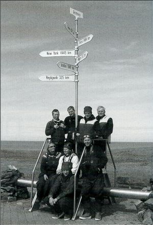 Hópurinn í Grímsey Sdbl. 2009.jpg