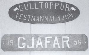 Nafnskilti af bátum Sdbl. 2007.jpg