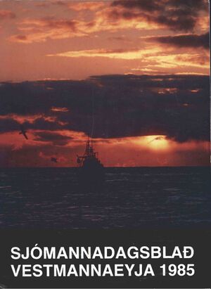 Sjómannadagsblað Vestmannaeyja 1985 Forsíða.jpg