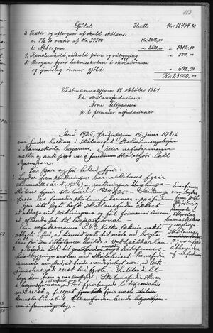 Gjörðabók fyrir skólanefndina í Vestmannaeyja skólahéraði 1909-1932 118.jpg