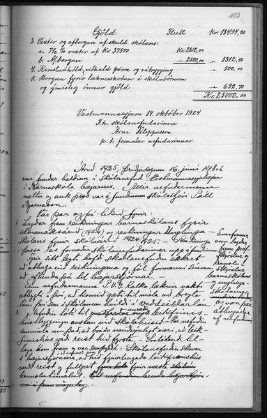 Mynd:Gjörðabók fyrir skólanefndina í Vestmannaeyja skólahéraði 1909-1932 118.jpg