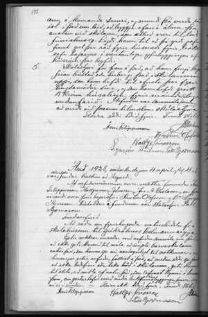 Gjörðabók fyrir skólanefndina í Vestmannaeyja skólahéraði 1909-1932 137.jpg