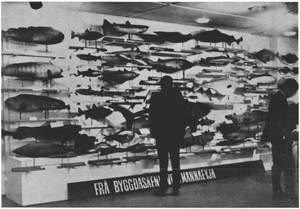 Fiskadeild Byggðasafns Vestmannaeyja á sýningunni Íslendingar og hafið 1968.png