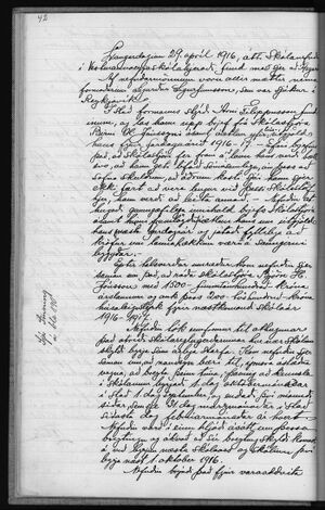 Gjörðabók fyrir skólanefndina í Vestmannaeyja skólahéraði 1909-1932 49.jpg