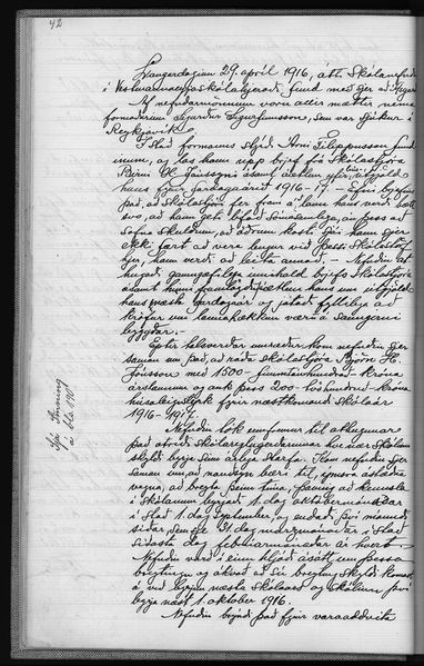 Mynd:Gjörðabók fyrir skólanefndina í Vestmannaeyja skólahéraði 1909-1932 49.jpg