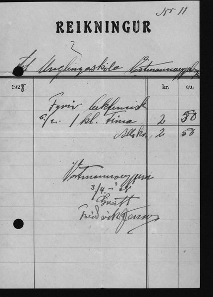 Mynd:Unglingaskólinn Reikningar 1927 - 1928 (13).jpg