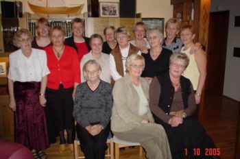 Saumaklúbbur Vesturhúsasystra og frænkna