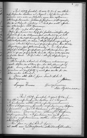 Gjörðabók fyrir skólanefndina í Vestmannaeyja skólahéraði 1909-1932 144.jpg