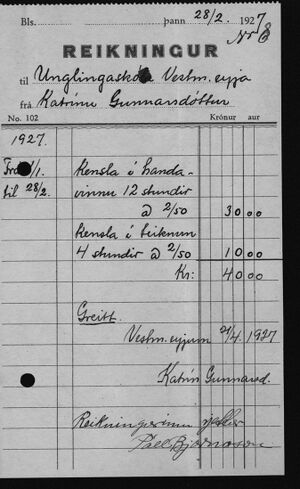 Unglingaskólinn Reikningar 1926 - 1927 (5).jpg