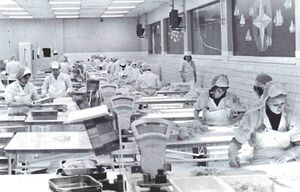 Úr pökkunarsal Sdbl. 1986.jpg