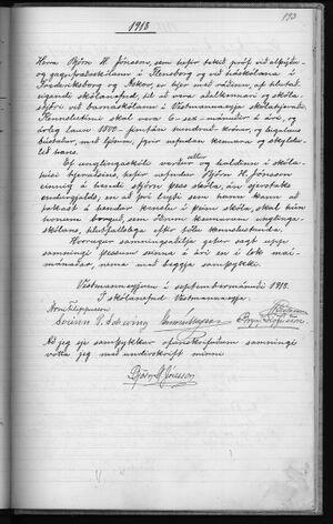 Gjörðabók fyrir skólanefndina í Vestmannaeyja skólahéraði 1909-1932 173.jpg