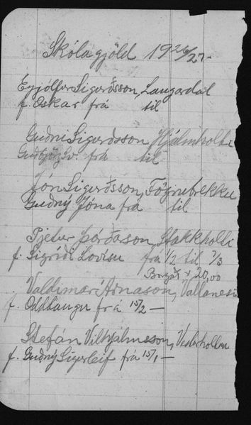 Mynd:Unglingaskólinn Minnisbók 1920 - 1924 (6).jpg