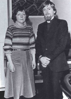 Prestshjónin Sr Kjartan Örn Sdbl. 1991.jpg