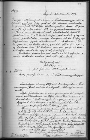 Gjörðabók fyrir skólanefndina í Vestmannaeyja skólahéraði 1909-1932 54.jpg