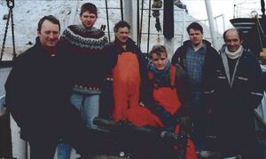 Áhöfn Skúla fógeta VE 185 Sdbl. 1996.jpg