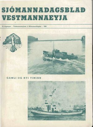 Sjómannadagsblað Vestmannaeyja 1961 Forsíða.jpg