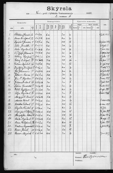 Mynd:Barnaskólinn Prófbók 2. bekkjar 1912 - 1929 (39).jpg