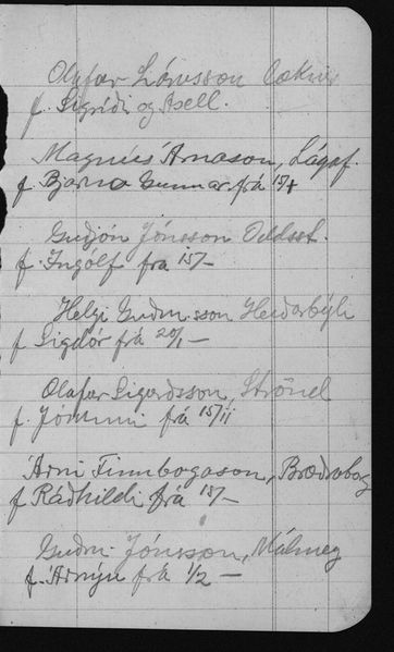 Mynd:Unglingaskólinn Minnisbók 1920 - 1924 (9).jpg