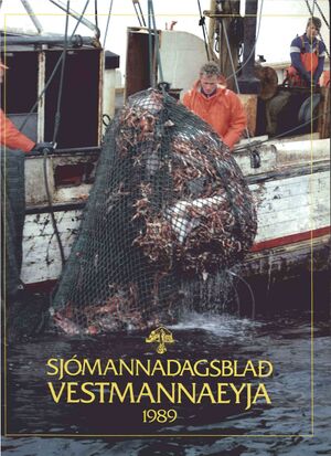 Sjómannadagsblað Vestmannaeyja 1989 Forsíða.jpg