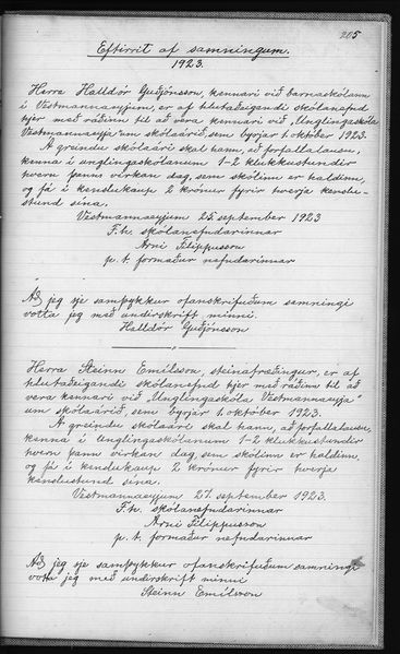 Mynd:Gjörðabók fyrir skólanefndina í Vestmannaeyja skólahéraði 1909-1932 183.jpg